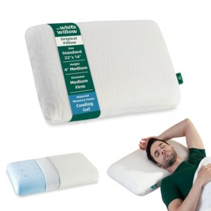 The White Willow Pillow Memory Foam Pillow